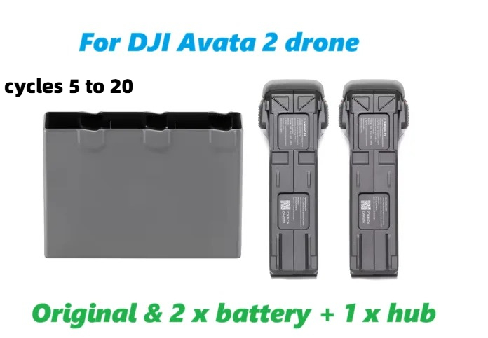 Drone Battery Li-Ion - Original Intelligent Flight Battery with Hub