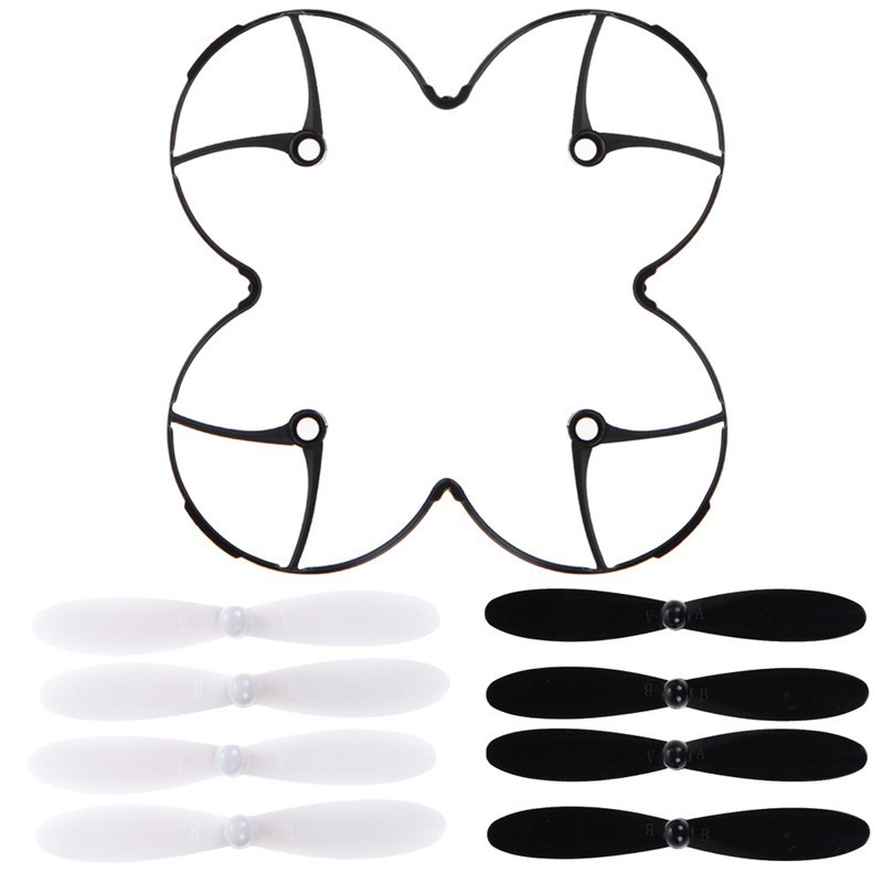 Drone Battery Case - Hubsan X4/X6 Propeller Guard Ring+8 Pcs