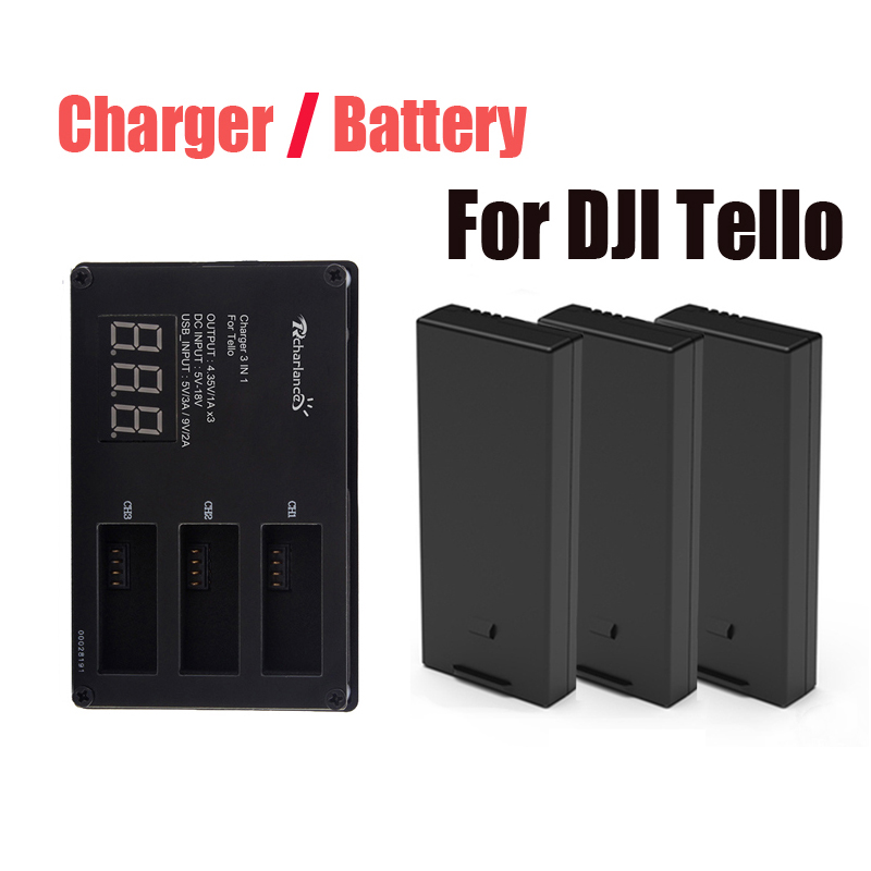 Drone Battery Balance Charger - Original DJI Tello battery / Drone