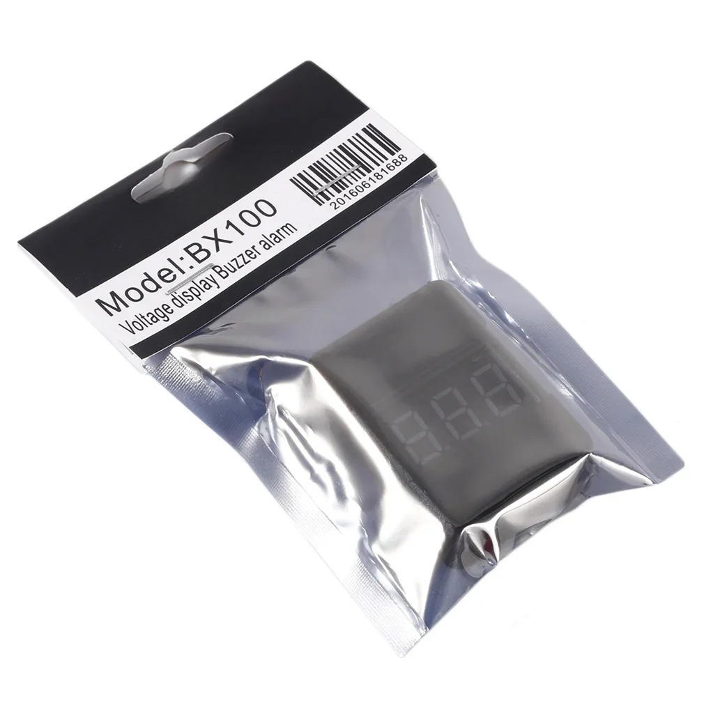 Drone Battery Alarm - BX100 1-8S Lipo Battery Voltage Tester