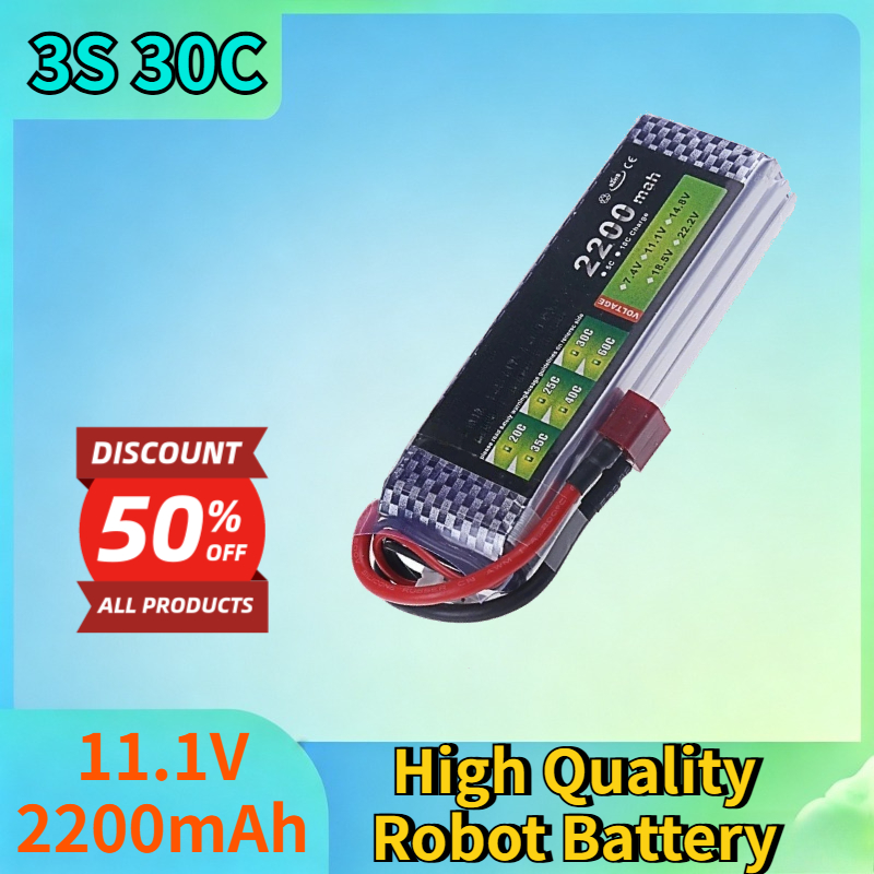 New 3S 30C 11.1V 2200mAh Li-po - Drone Battery 3S ulasan dan harga