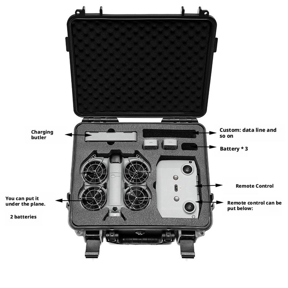 Waterproof Hard Case with Shou - Drone Battery Strap ulasan dan harga