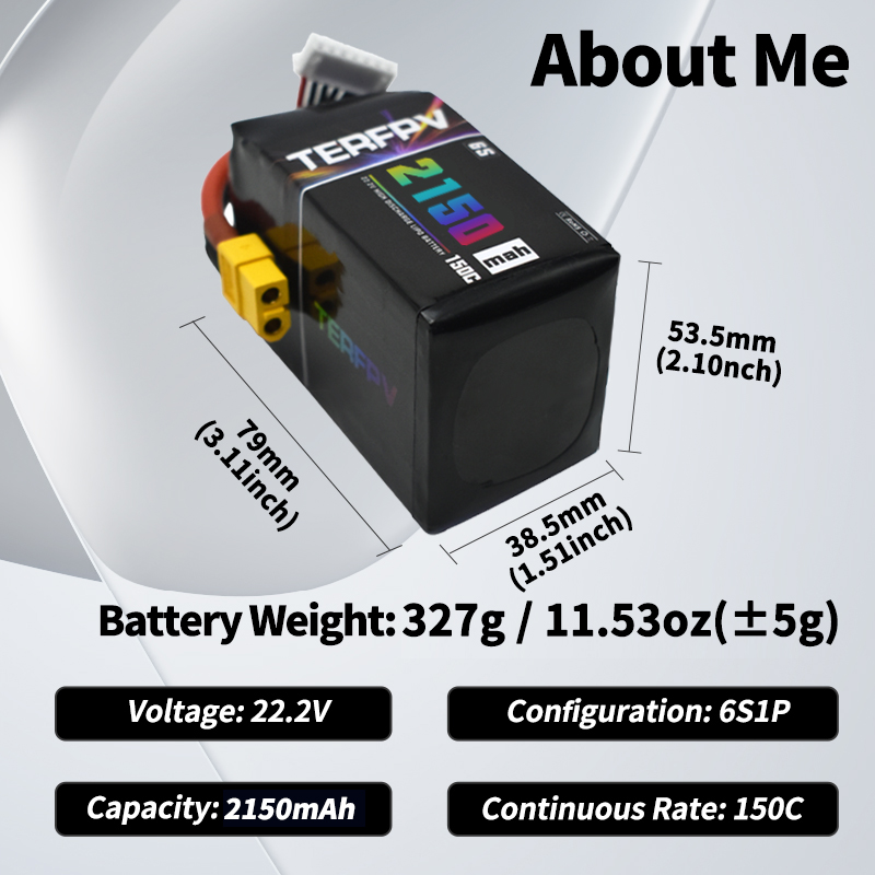 TERFPV Lipo Battery 6S 22.2V 1 - Drone Battery 6S ulasan dan harga