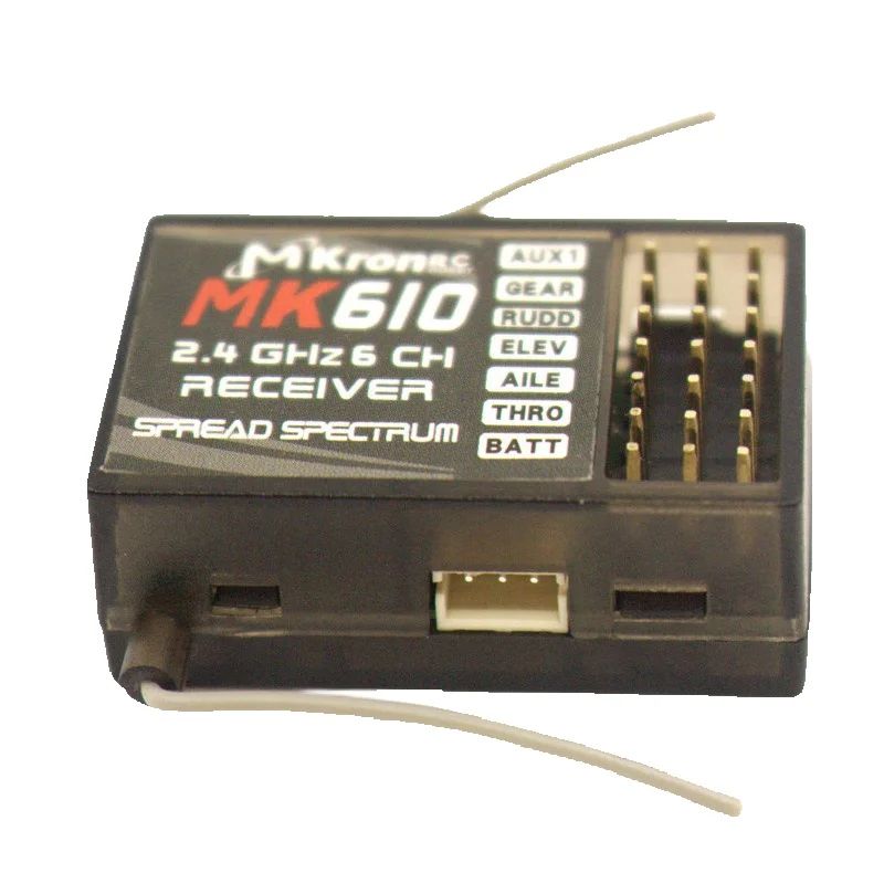 DSM2 MK610 AR6100 2.4G 6CH RC  - Drone Battery Plate ulasan dan harga