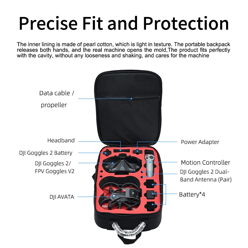Portable Case Backpack Nylon W - Drone Battery Bag ulasan dan harga