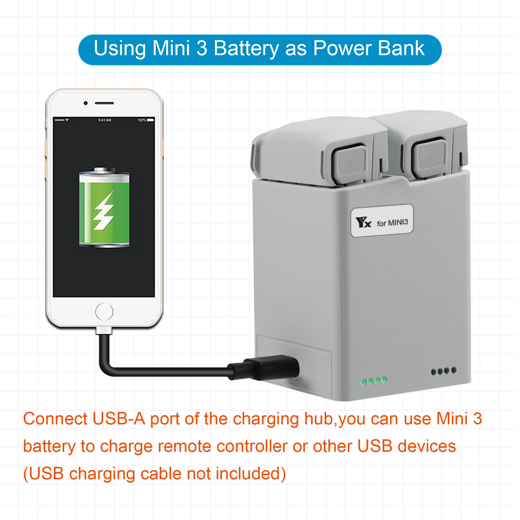 Charger Hub for DJI Mini 4 Pro - Drone Battery Smart ulasan dan harga
