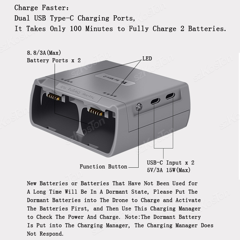 For DJI Mini 4K/MINI 2/Mini 2  - Drone Battery Smart ulasan dan harga