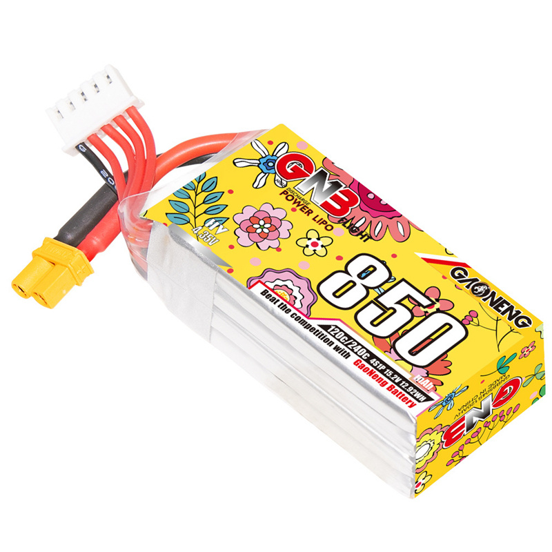 Upgraded GNB 4S 15.2V 850mAh L - Drone Battery Li-Ion ulasan dan harga