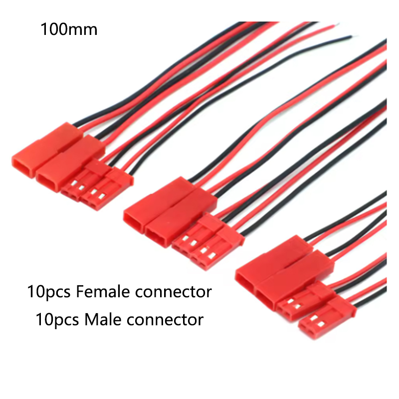 20pcs 100mm 150mm 200mm JST Ma - Drone Battery Connector ulasan dan harga