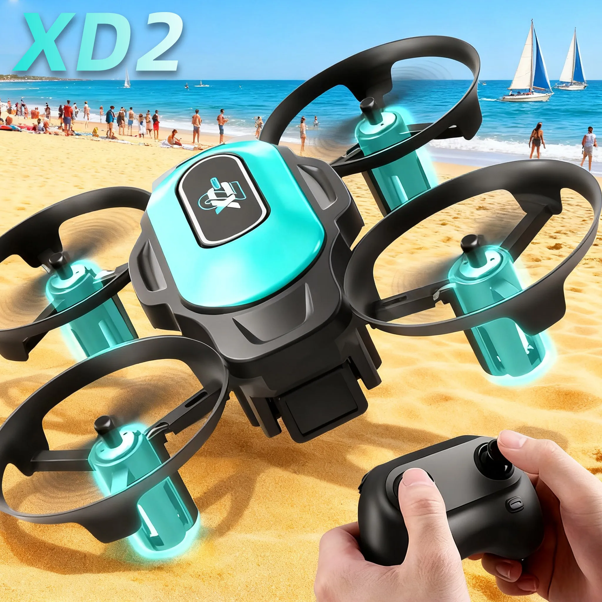 XD2 Mini Drone, 360° Stunt Fli - Drone Battery Box ulasan dan harga