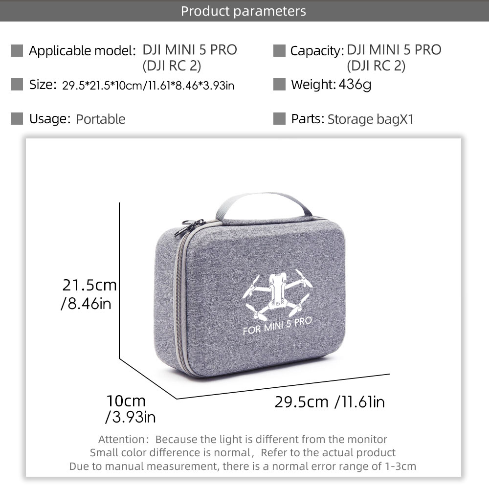 Storage Carry Case for DJI Min - Drone Battery Bag ulasan dan harga