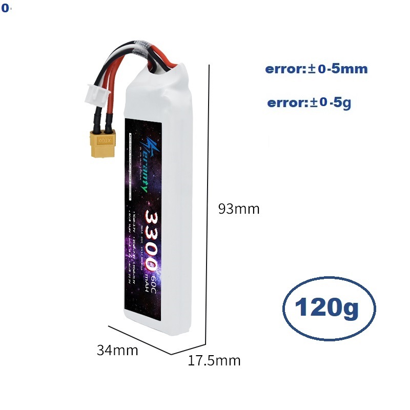 2S 7.4V LiPo Battery 3300mAh 6 - Drone Battery Connector ulasan dan harga