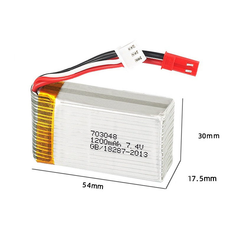 Lipo Battery 2S 7.4V 1200mAh 7 - Drone Battery Li-Ion ulasan dan harga