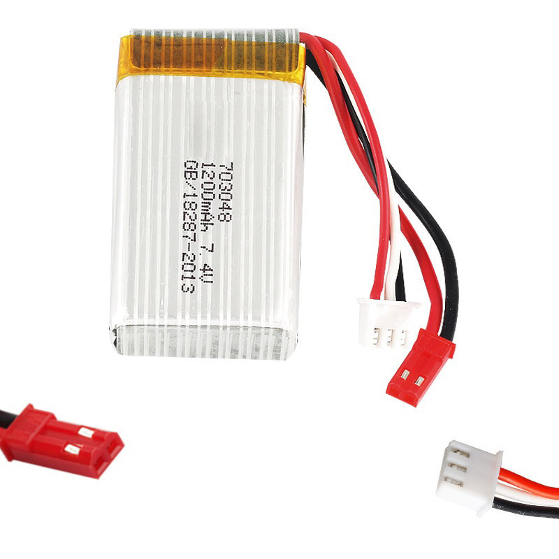 Lipo Battery 2S 7.4V 1200mAh 7 - Drone Battery Li-Ion ulasan dan harga