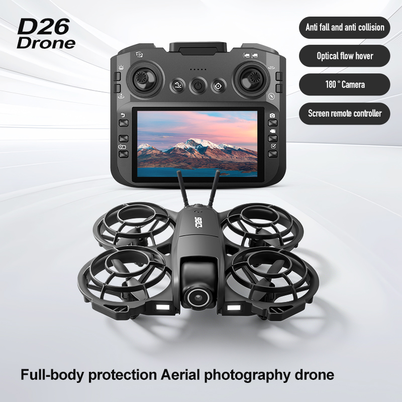 D26 Drone 4K Aerial HD 180° Ca - Drone Battery Balance Charger ulasan dan harga