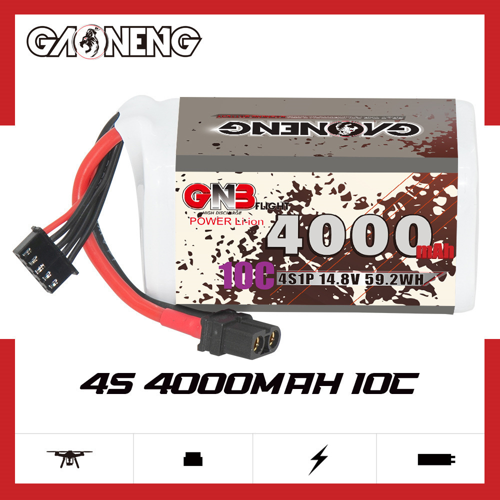 GNB 4000mAh 4S 14.8V 10C 20C W - Drone Battery Li-Ion ulasan dan harga