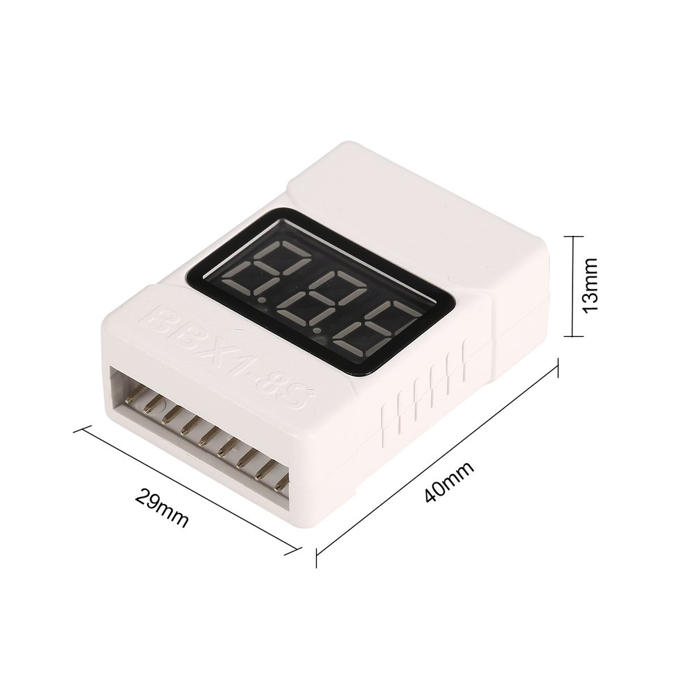 1-8S Lipo Battery Voltage Test - Drone Battery Voltage Checker ulasan dan harga