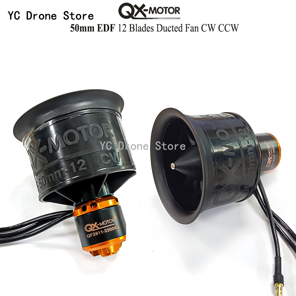 QX-MOTOR 50mm EDF QF2611 12-Bl - Drone Battery 4S ulasan dan harga