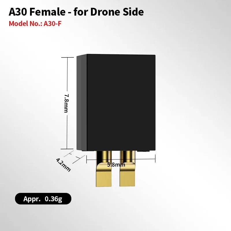 5Pcs GAONENG A30/BT2.0 Female  - Drone Battery Plate ulasan dan harga