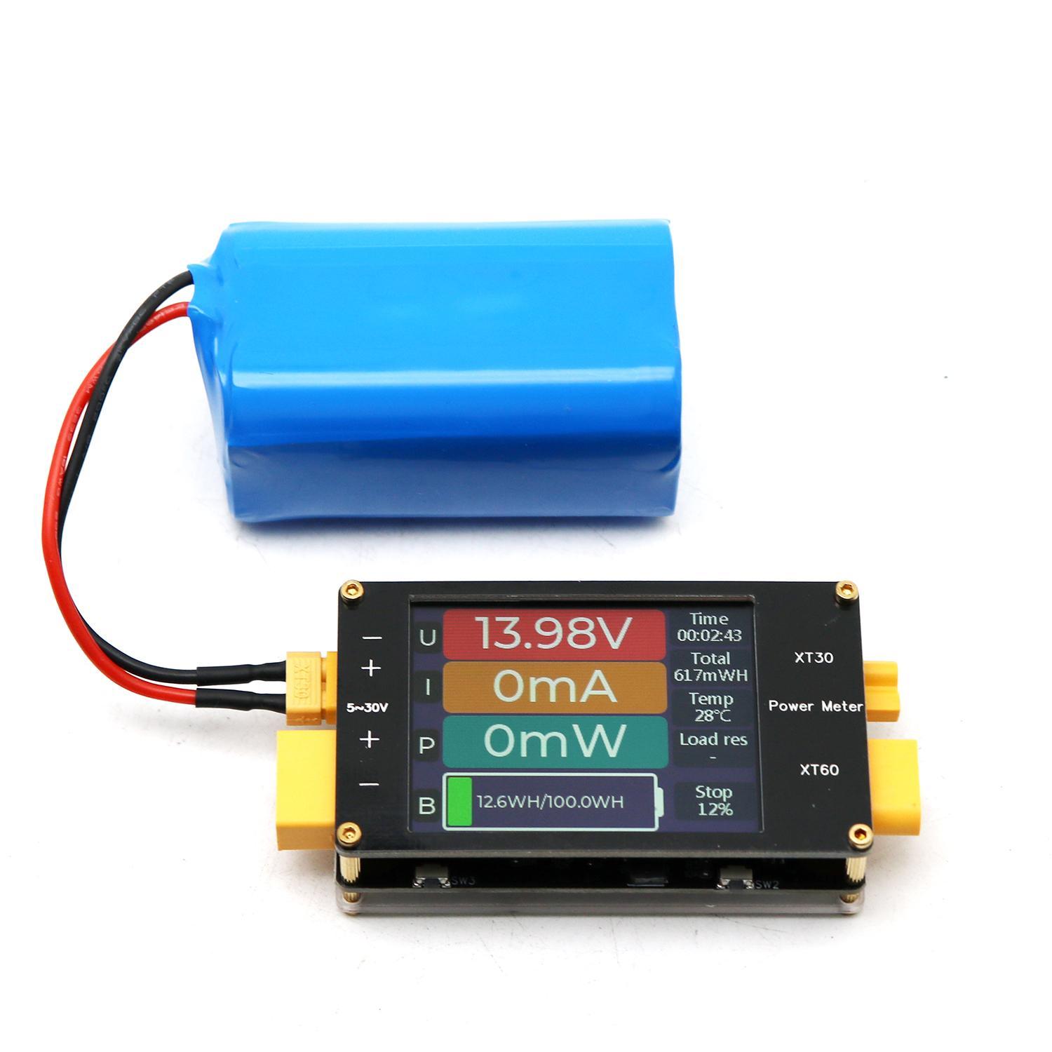 2.4Inch Display Power Meter XT - Drone Battery Voltage Checker ulasan dan harga