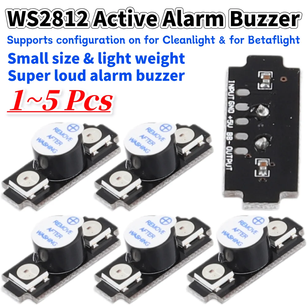 WS2812 Active Alarm Buzzer Col - Drone Battery Alarm ulasan dan harga