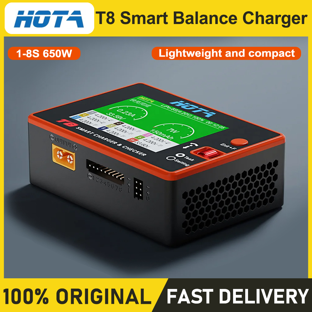HOTA T8 Smart Balance Charger  - Drone Battery Smart ulasan dan harga