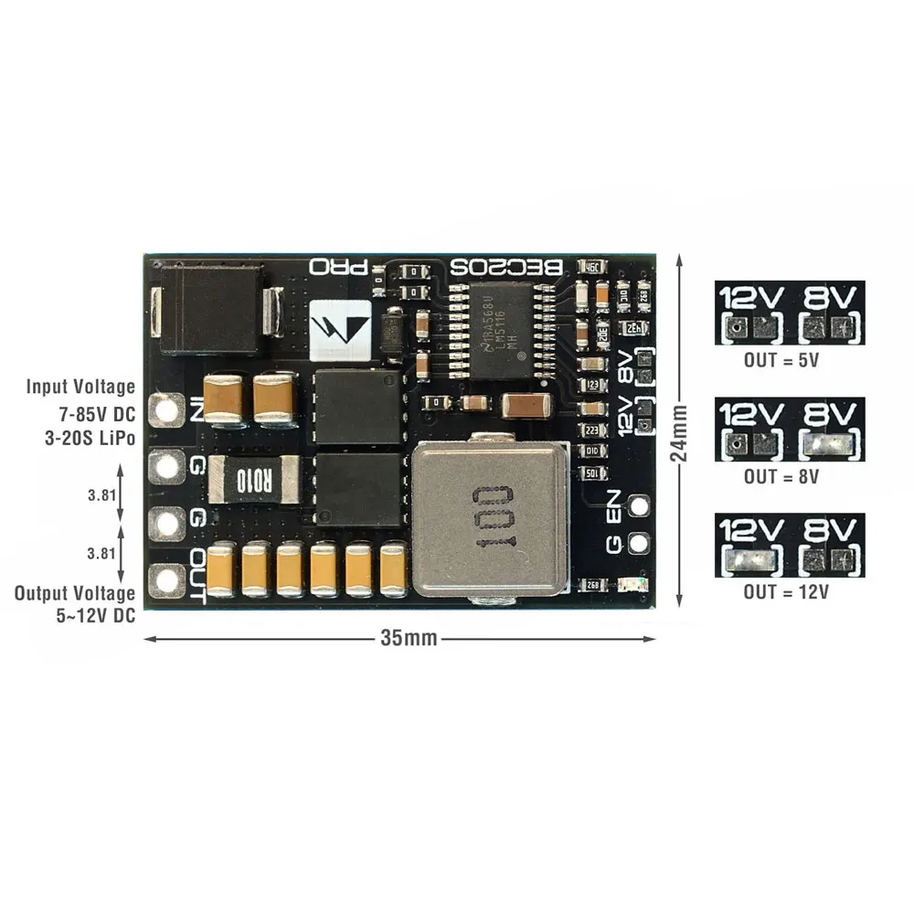 WalleFPV Eagle2 HD O4 Pro Smal - Drone Battery 3S ulasan dan harga