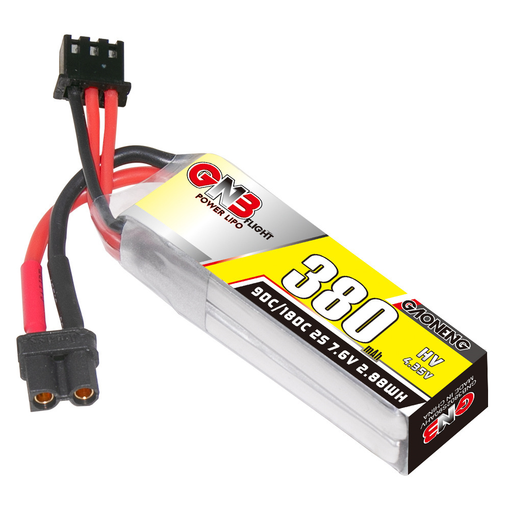 GNB 2S 7.6V 380mAh 90C/180C Li - Drone Battery Lipo ulasan dan harga