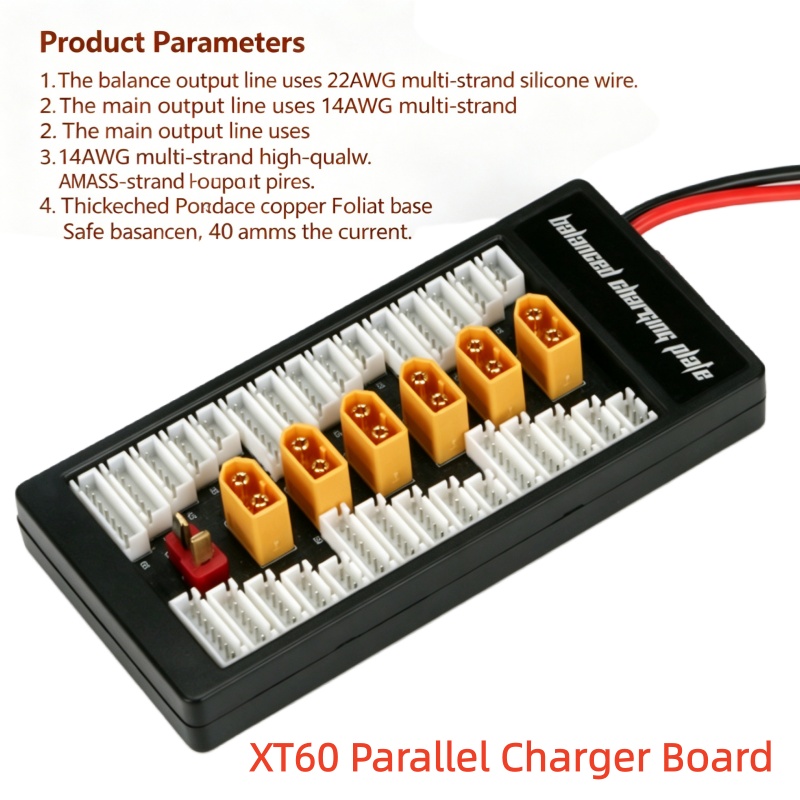 6 in 1 XT60 Parallel Charging  - Drone Battery Parallel Board ulasan dan harga