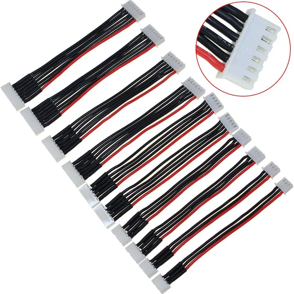 5pcs/lot JST-XH 1S 2S 3S 4S 5S - Drone Battery 6S ulasan dan harga
