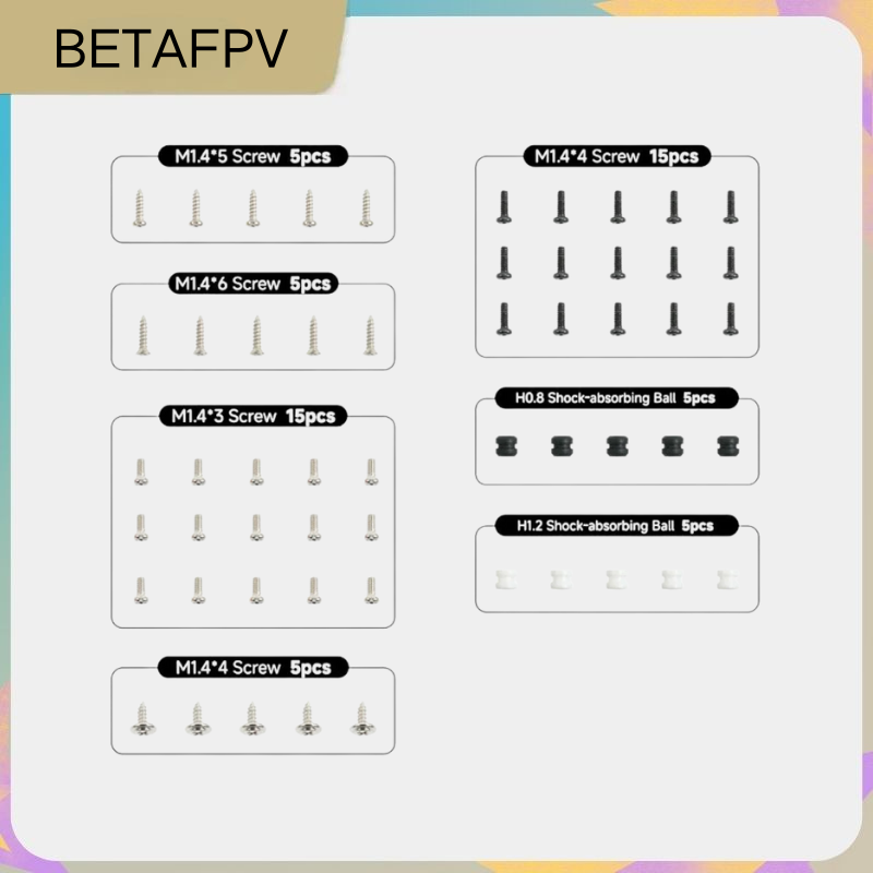 BETAFPV Drone Screw Pack Compa - Drone Battery Bag ulasan dan harga