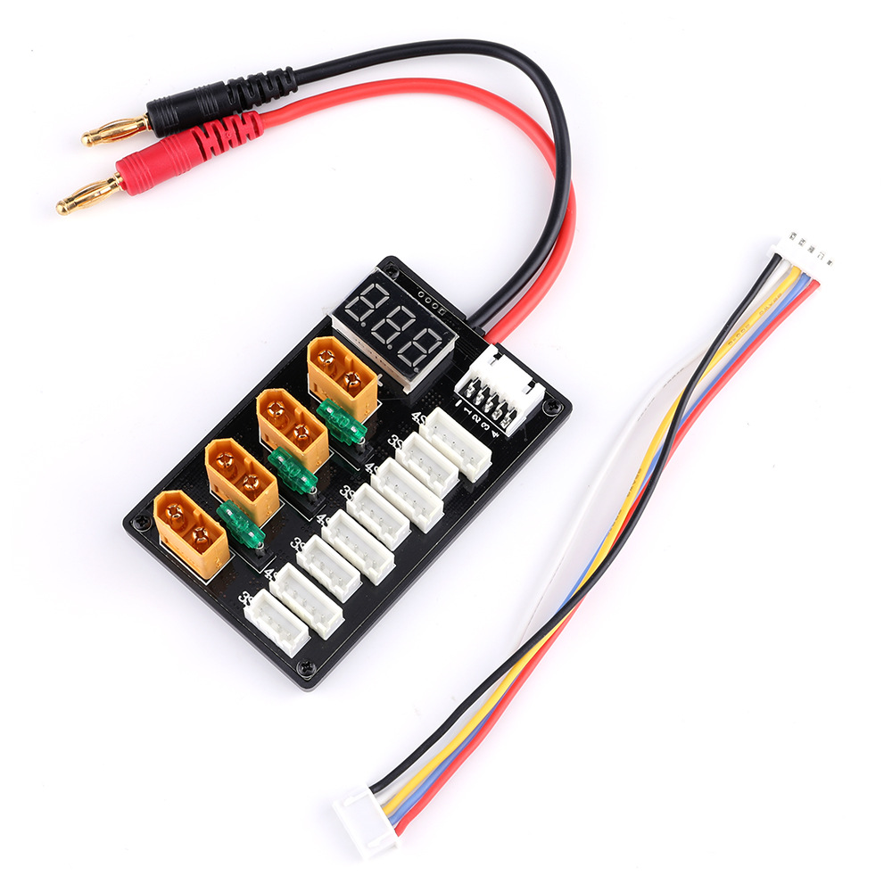 XT60 Plug 3S 4S Lipo Battery P - Drone Battery Parallel Board ulasan dan harga
