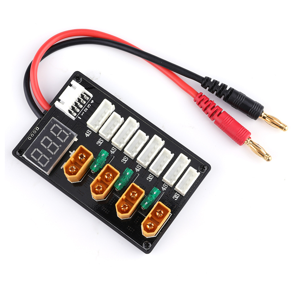 XT60 Plug 3S 4S Lipo Battery P - Drone Battery Parallel Board ulasan dan harga