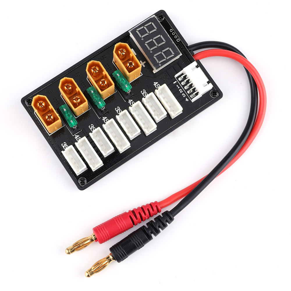 XT60 Plug 3S 4S Lipo Battery P - Drone Battery Parallel Board ulasan dan harga