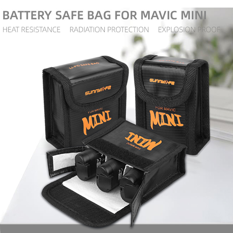 Battery Safe Bag for DJI MINI  - Drone Battery Bag ulasan dan harga