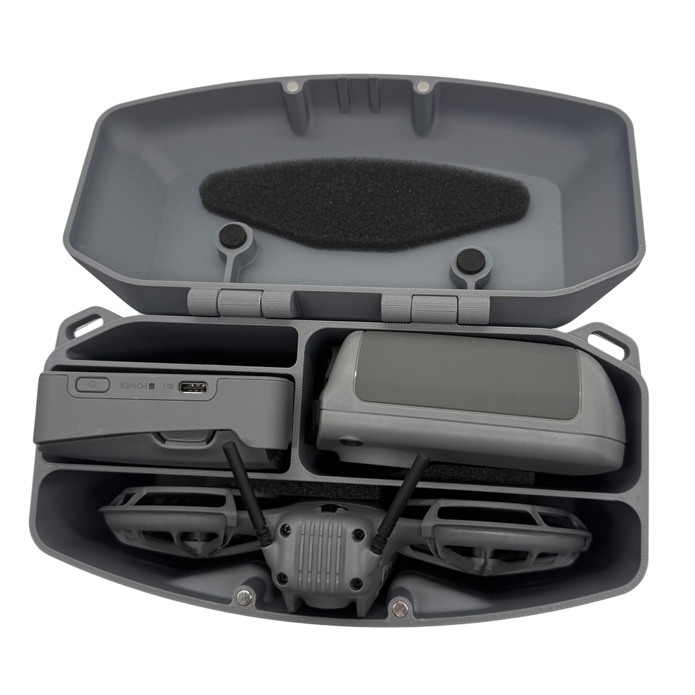 for DJI Neo 2 3D Printed Box w - Drone Battery Strap ulasan dan harga