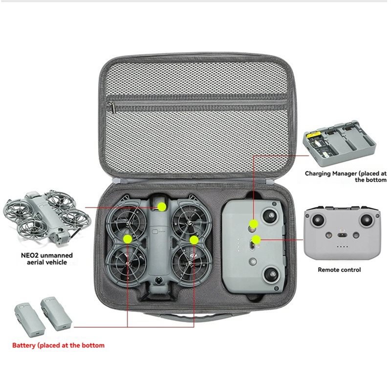 Protective Case For DJI Neo 2  - Drone Battery Bag ulasan dan harga