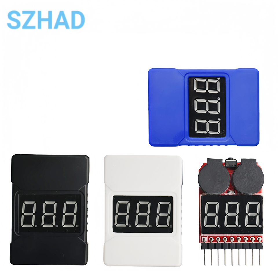 1-8S LiPo Battery Voltage Test - Drone Battery Voltage Checker ulasan dan harga