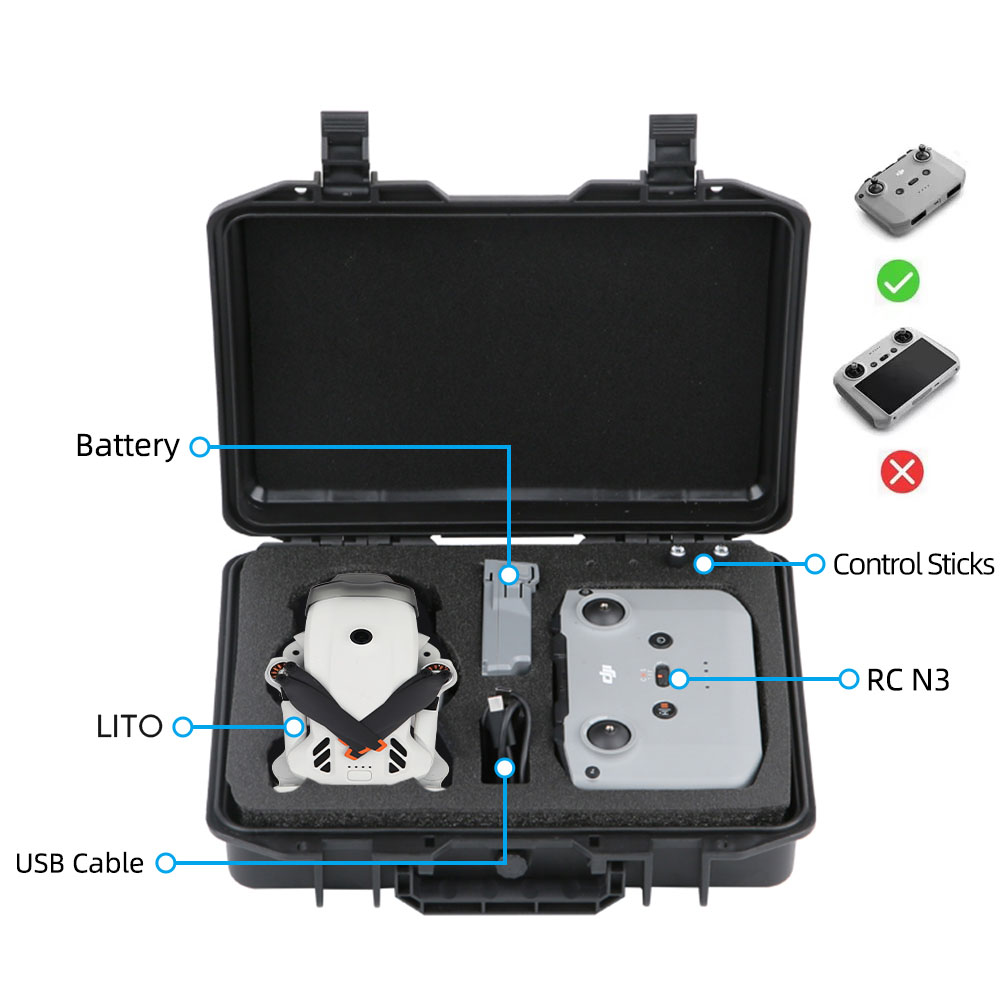 Portable Carrying Case for DJI - Drone Battery Bag ulasan dan harga