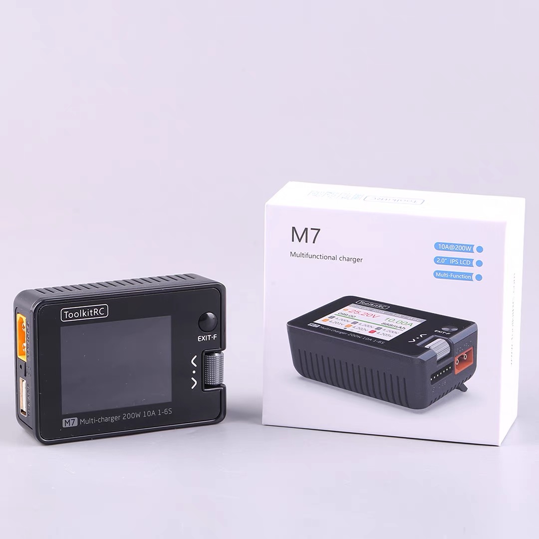 For ToolkitRC M7 200W 10A DC C - Drone Battery Voltage Checker ulasan dan harga