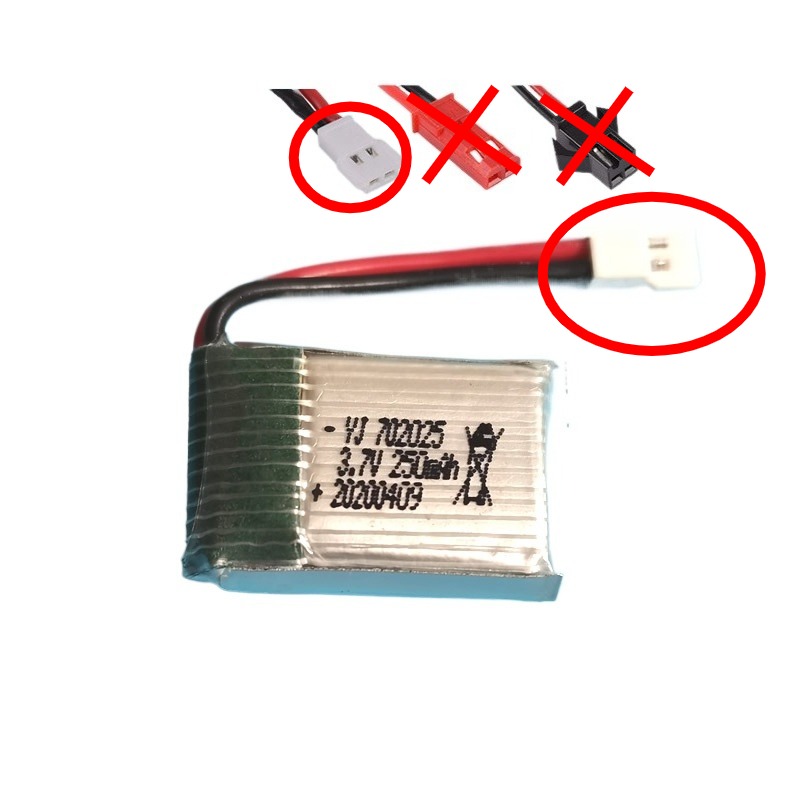 Vj 702025 for H2 H8 H48 U207 R - Drone Battery Li-Ion ulasan dan harga