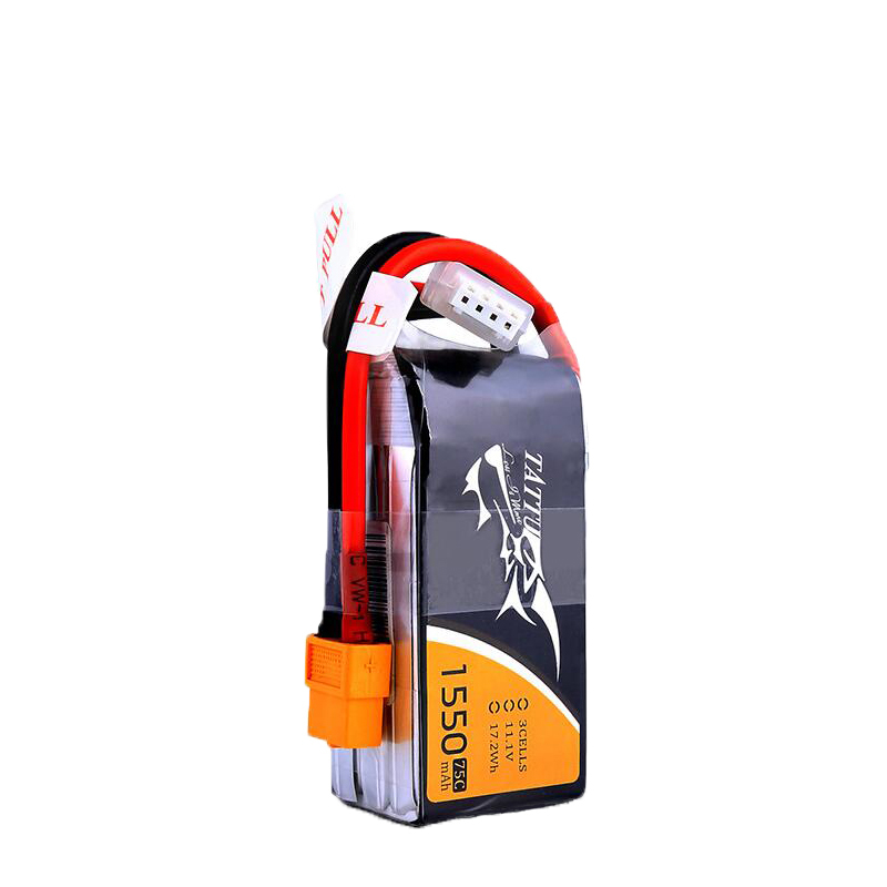 TATTU 3S 11.1V 1550mAh 75C LiP - Drone Battery 3S ulasan dan harga