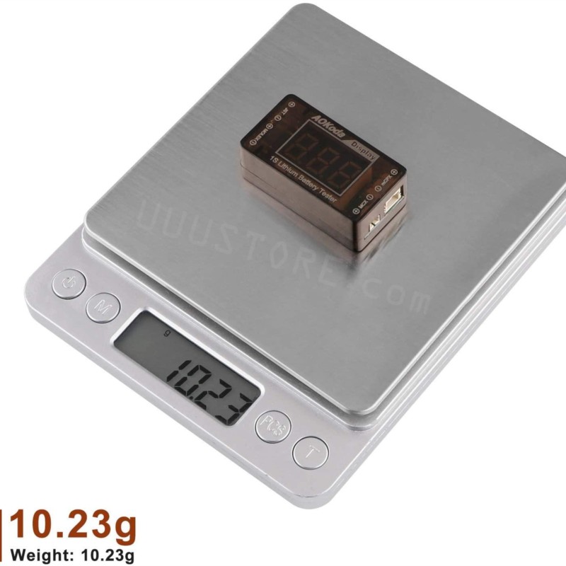 AOKoda AOK-041 1S LiPo Battery - Drone Battery Voltage Checker ulasan dan harga